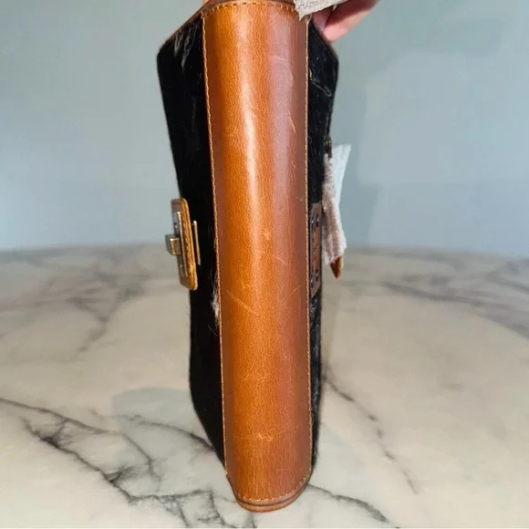 STS Ranchwear by Carroll Hair-On Leather Wallet - Picture 4 of 7